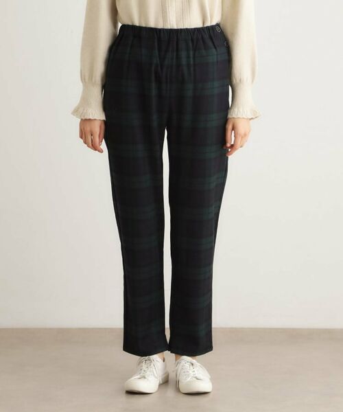 LAURA ASHLEY / ローラ アシュレイ パンツ | 【日本製】カシミヤ混ストレッチパンツ | 詳細9