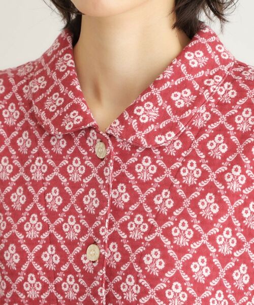 LAURA ASHLEY / ローラ アシュレイ ルームウェア | 中わた入り マリートレリス柄プリント ニットキルトパジャマ | 詳細17