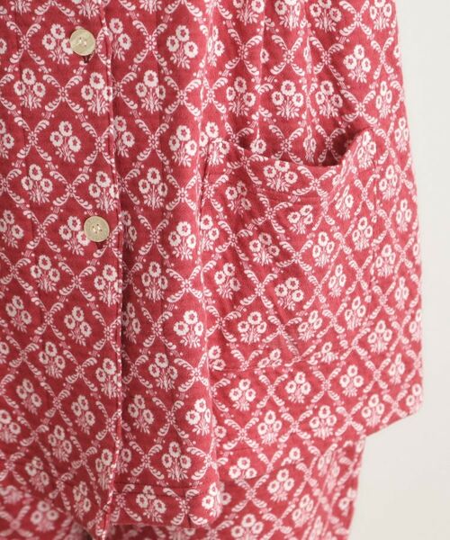 LAURA ASHLEY / ローラ アシュレイ ルームウェア | 中わた入り マリートレリス柄プリント ニットキルトパジャマ | 詳細20