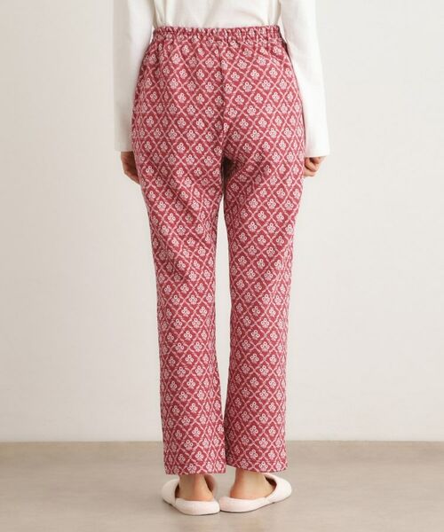 LAURA ASHLEY / ローラ アシュレイ ルームウェア | 中わた入り マリートレリス柄プリント ニットキルトパジャマ | 詳細22