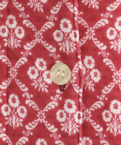 LAURA ASHLEY / ローラ アシュレイ ルームウェア | 中わた入り マリートレリス柄プリント ニットキルトパジャマ | 詳細25