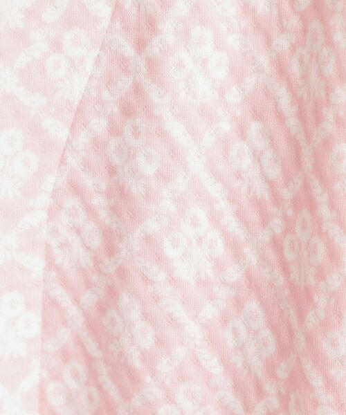 LAURA ASHLEY / ローラ アシュレイ ルームウェア | 中わた入り マリートレリス柄プリント ニットキルトパジャマ | 詳細8