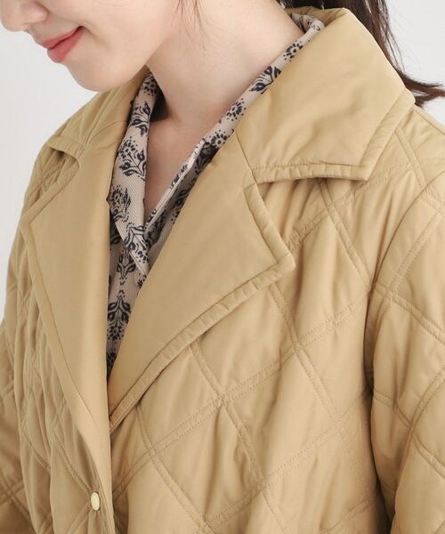 LAURA ASHLEY / ローラ アシュレイ その他アウター | シングルブレステッド キルトコート | 詳細12