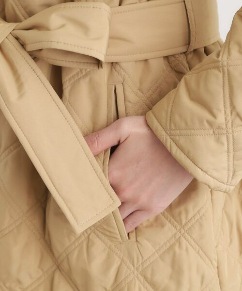 LAURA ASHLEY / ローラ アシュレイ その他アウター | シングルブレステッド キルトコート | 詳細14