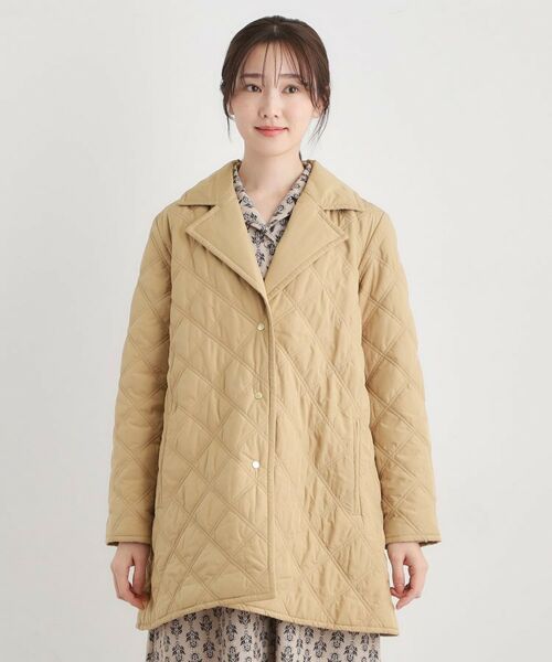 LAURA ASHLEY / ローラ アシュレイ その他アウター | シングルブレステッド キルトコート | 詳細19