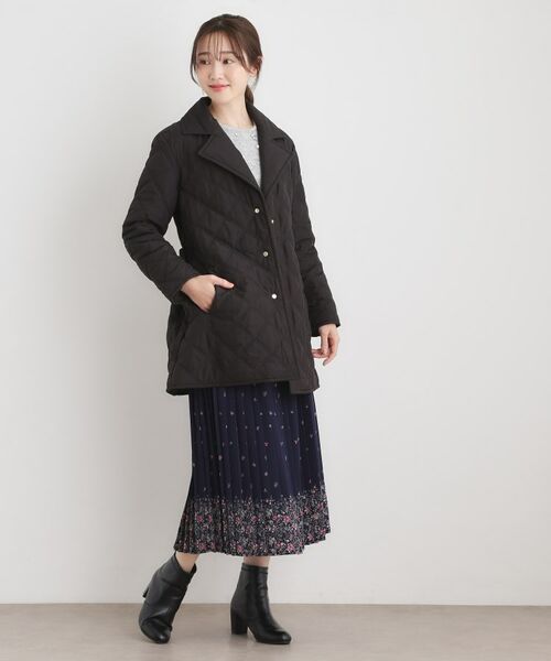 LAURA ASHLEY / ローラ アシュレイ その他アウター | シングルブレステッド キルトコート | 詳細2