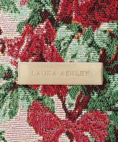 LAURA ASHLEY / ローラ アシュレイ トートバッグ | 【A4サイズ/ジャカード/ギフトにおすすめ！】メアリーポート ブーケ柄 トートバッグ | 詳細8