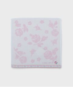 LAURA ASHLEY / ローラ アシュレイ ハンカチ | バラ柄 タオルハンカチ