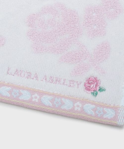 LAURA ASHLEY / ローラ アシュレイ ハンカチ | バラ柄 タオルハンカチ | 詳細4