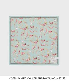 LAURA ASHLEY / ローラ アシュレイ ハンカチ | 【サンリオキャラクターズコラボ】ハローキティ＆花 プリントハンカチ