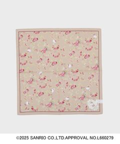 LAURA ASHLEY / ローラ アシュレイ ハンカチ | 【サンリオキャラクターズコラボ】ハローキティ＆花 プリントハンカチ