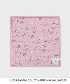 LAURA ASHLEY / ローラ アシュレイ ハンカチ | 【サンリオキャラクターズコラボ】ハローキティ＆花 プリントハンカチ