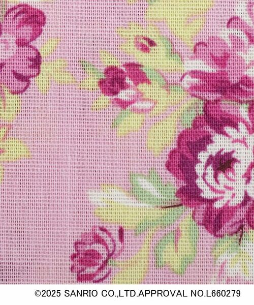 LAURA ASHLEY / ローラ アシュレイ ハンカチ | 【サンリオキャラクターズコラボ】ハローキティ＆花 プリントハンカチ | 詳細3