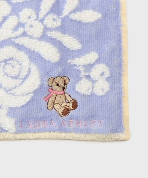 LAURA ASHLEY / ローラ アシュレイ ハンカチ | 【ギフトにおすすめ！】ベア刺繍 クリスマスタオルハンカチ | 詳細5