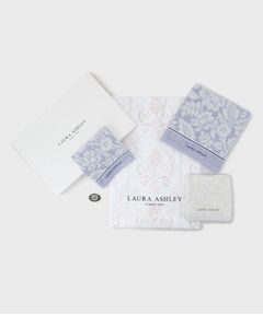 LAURA ASHLEY / ローラ アシュレイ ハンカチ | 【WEB限定/ギフトにおすすめ！/箱入り/ラッピング資材付き/Sバスタオル１・ゲストタオル2】グレースフル タオル ギフトセット