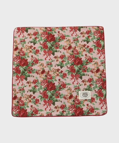 LAURA ASHLEY / ローラ アシュレイ インテリア・インテリア雑貨 | 【ジャカード/ギフトにおすすめ！】メアリーポート ブーケ柄 クッションカバー | 詳細1