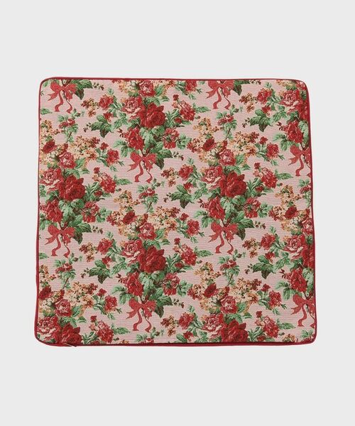 LAURA ASHLEY / ローラ アシュレイ インテリア・インテリア雑貨 | 【ジャカード/ギフトにおすすめ！】メアリーポート ブーケ柄 クッションカバー | 詳細2