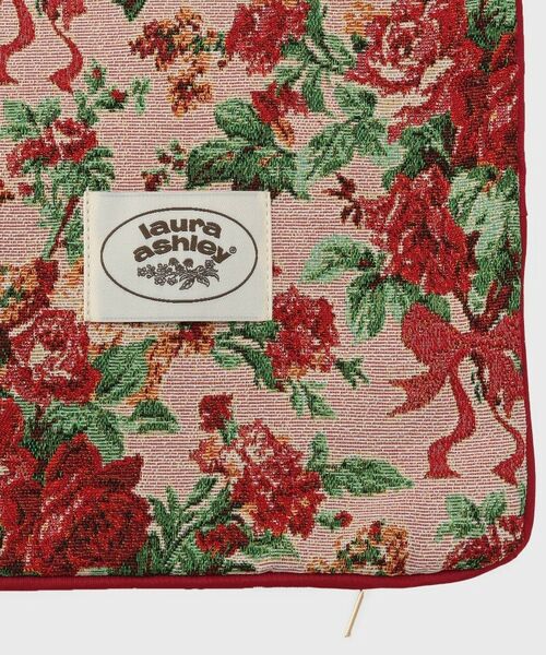 LAURA ASHLEY / ローラ アシュレイ インテリア・インテリア雑貨 | 【ジャカード/ギフトにおすすめ！】メアリーポート ブーケ柄 クッションカバー | 詳細5
