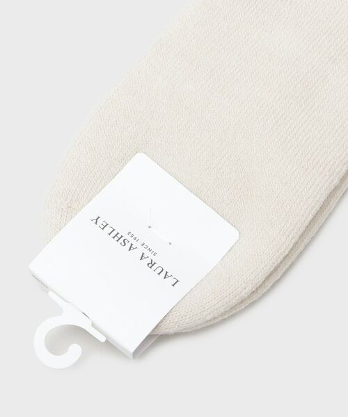 LAURA ASHLEY / ローラ アシュレイ ソックス | 【内側起毛】ライホール柄 あたたかルームソックス | 詳細4