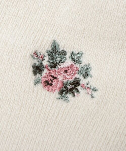 LAURA ASHLEY / ローラ アシュレイ ソックス | 【内側起毛】ライホール柄 あたたかルームソックス | 詳細5