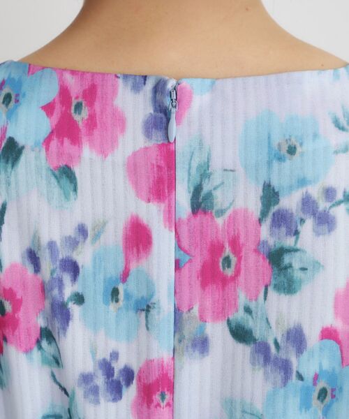 LAURA ASHLEY / ローラ アシュレイ ロング・マキシ丈ワンピース | 【洗える/同柄アイテムあり】フリーサム ヘイズ柄ワンピース | 詳細13