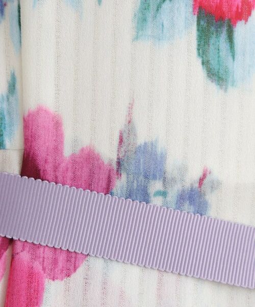 LAURA ASHLEY / ローラ アシュレイ ロング・マキシ丈ワンピース | 【洗える/同柄アイテムあり】フリーサム ヘイズ柄ワンピース | 詳細4