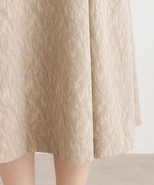 LAURA ASHLEY / ローラ アシュレイ ロング・マキシ丈ワンピース | ペプラム風ジャカードワンピース | 詳細16