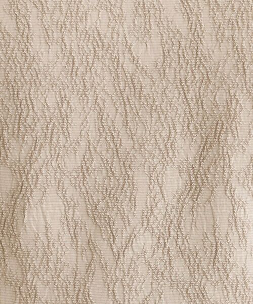 LAURA ASHLEY / ローラ アシュレイ ロング・マキシ丈ワンピース | ペプラム風ジャカードワンピース | 詳細8