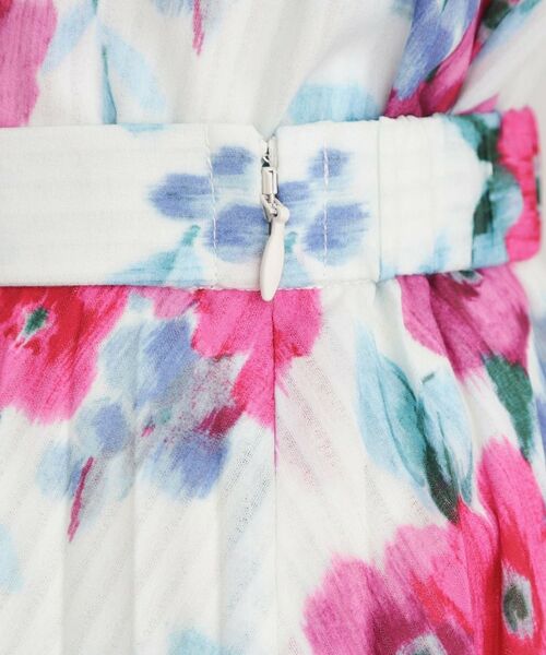 LAURA ASHLEY / ローラ アシュレイ ロング・マキシ丈スカート | 【手洗い可／同柄アイテムあり】フリーサム ヘイズ柄 プリーツスカート | 詳細14