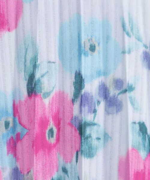 LAURA ASHLEY / ローラ アシュレイ ロング・マキシ丈スカート | 【手洗い可／同柄アイテムあり】フリーサム ヘイズ柄 プリーツスカート | 詳細8