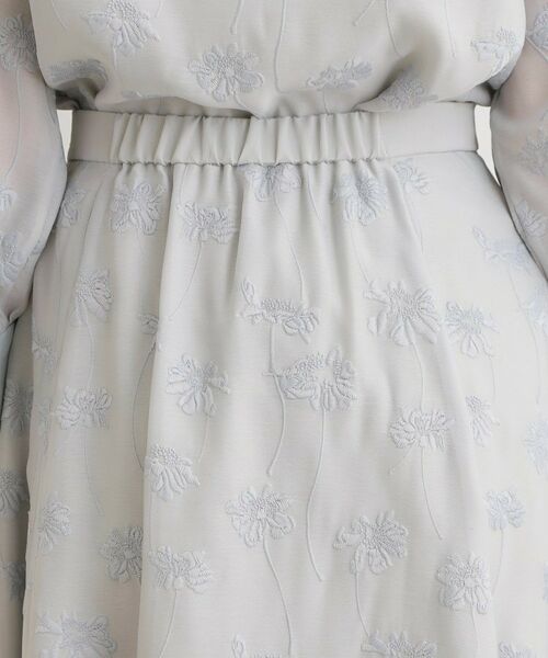 LAURA ASHLEY / ローラ アシュレイ ロング・マキシ丈スカート | 【セットアップ可】ランズウィック柄 刺繍フレアスカート | 詳細13