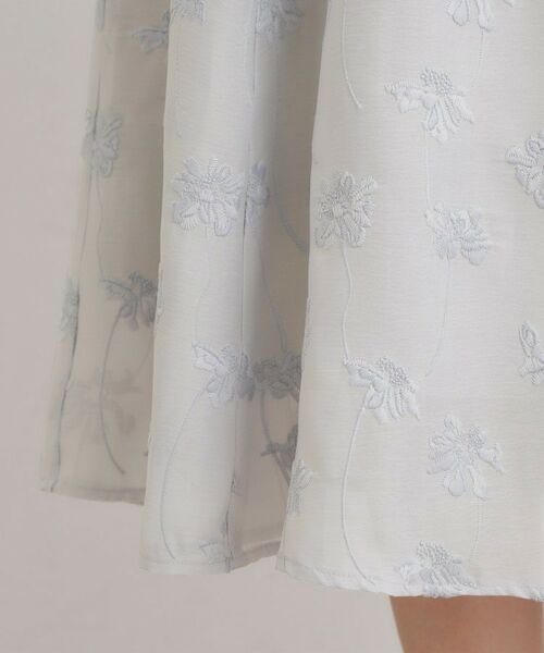 LAURA ASHLEY / ローラ アシュレイ ロング・マキシ丈スカート | 【セットアップ可】ランズウィック柄 刺繍フレアスカート | 詳細15