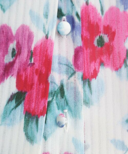 LAURA ASHLEY / ローラ アシュレイ シャツ・ブラウス | 【洗える／同柄アイテムあり】フリーサム ヘイズ柄 ボウタイブラウス | 詳細4