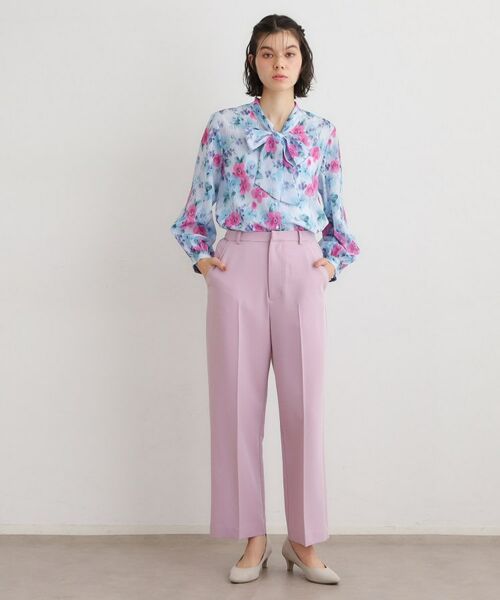 LAURA ASHLEY / ローラ アシュレイ シャツ・ブラウス | 【洗える／同柄アイテムあり】フリーサム ヘイズ柄 ボウタイブラウス | 詳細6