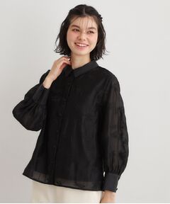 LAURA ASHLEY / ローラ アシュレイ シャツ・ブラウス | 【セットアップ可】ランズウィック柄刺繍ブラウス