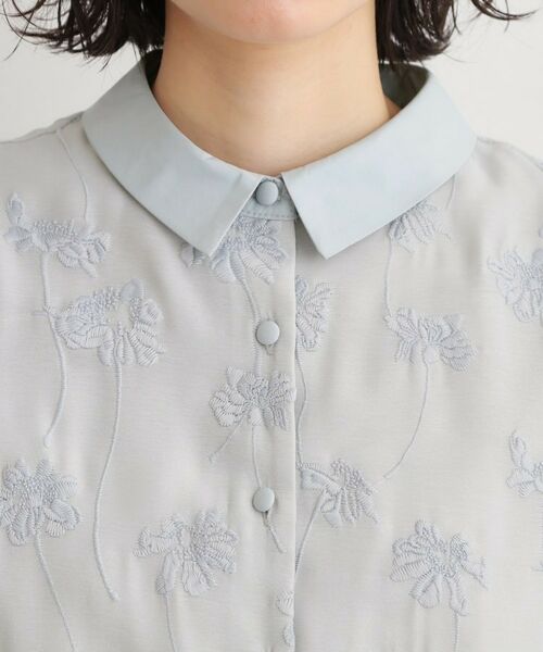 LAURA ASHLEY / ローラ アシュレイ シャツ・ブラウス | 【セットアップ可】ランズウィック柄刺繍ブラウス | 詳細12