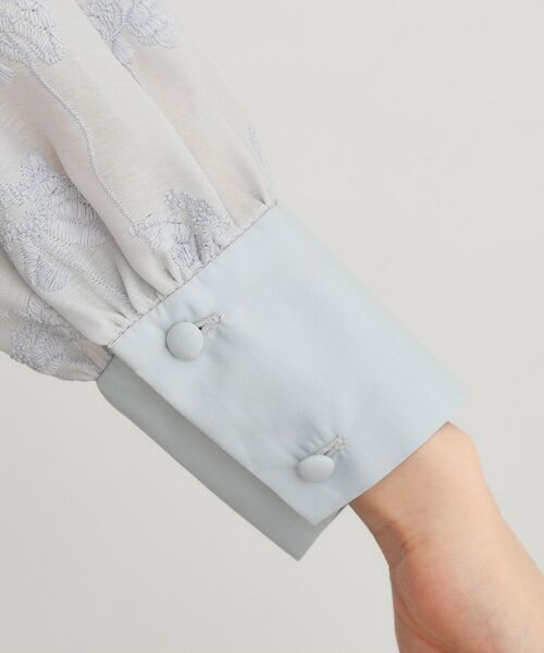 LAURA ASHLEY / ローラ アシュレイ シャツ・ブラウス | 【セットアップ可】ランズウィック柄刺繍ブラウス | 詳細14