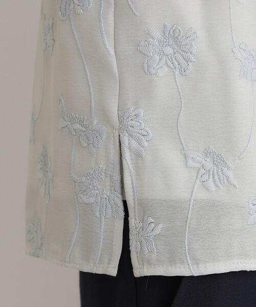 LAURA ASHLEY / ローラ アシュレイ シャツ・ブラウス | 【セットアップ可】ランズウィック柄刺繍ブラウス | 詳細15
