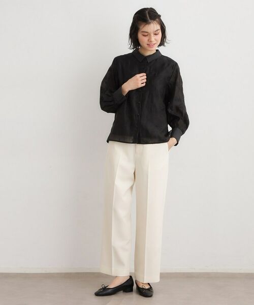 LAURA ASHLEY / ローラ アシュレイ シャツ・ブラウス | 【セットアップ可】ランズウィック柄刺繍ブラウス | 詳細2