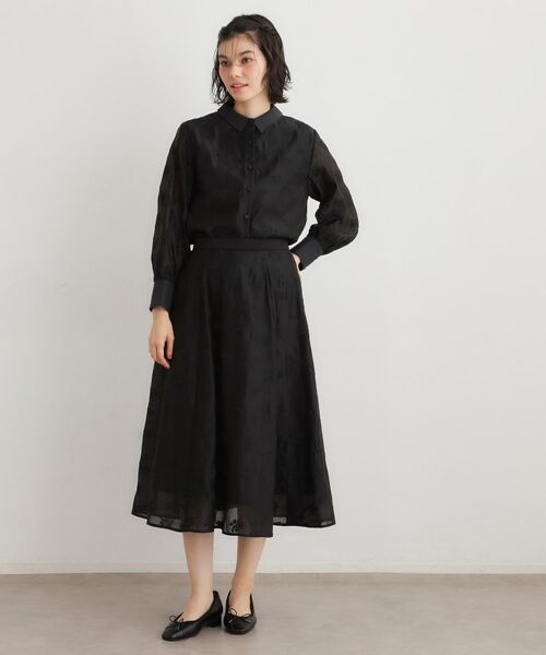 LAURA ASHLEY / ローラ アシュレイ シャツ・ブラウス | 【セットアップ可】ランズウィック柄刺繍ブラウス | 詳細3