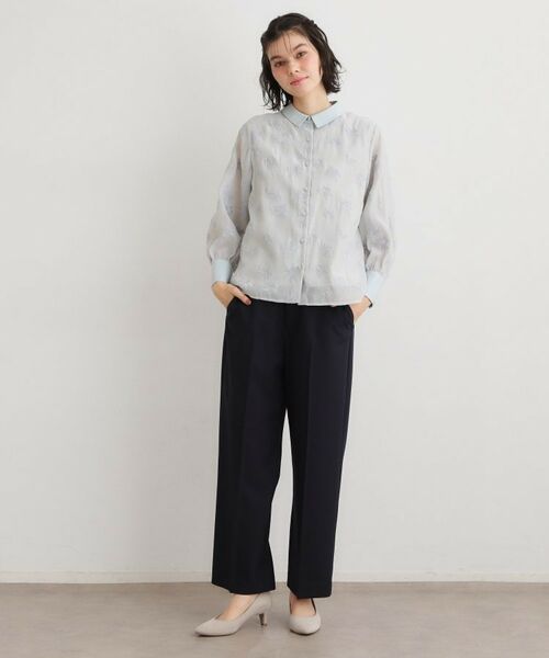 LAURA ASHLEY / ローラ アシュレイ シャツ・ブラウス | 【セットアップ可】ランズウィック柄刺繍ブラウス | 詳細6