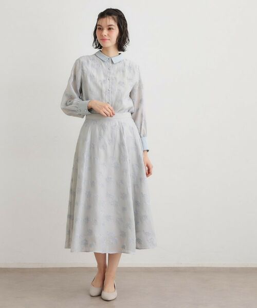 LAURA ASHLEY / ローラ アシュレイ シャツ・ブラウス | 【セットアップ可】ランズウィック柄刺繍ブラウス | 詳細7