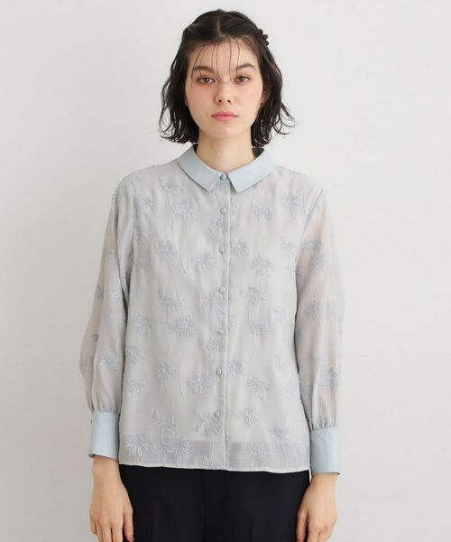 LAURA ASHLEY / ローラ アシュレイ シャツ・ブラウス | 【セットアップ可】ランズウィック柄刺繍ブラウス | 詳細9