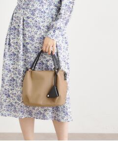 LAURA ASHLEY / ローラ アシュレイ トートバッグ | コインケース付き 裏地柄ソフトトート
