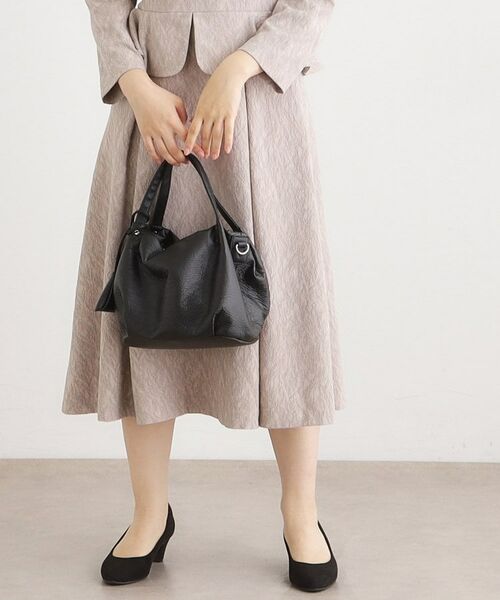 LAURA ASHLEY / ローラ アシュレイ トートバッグ | コインケース付き 裏地柄ソフトトート | 詳細1