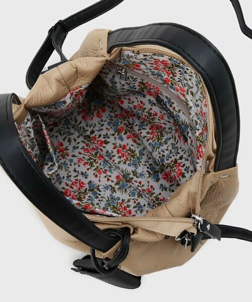 LAURA ASHLEY / ローラ アシュレイ トートバッグ | コインケース付き 裏地柄ソフトトート | 詳細14