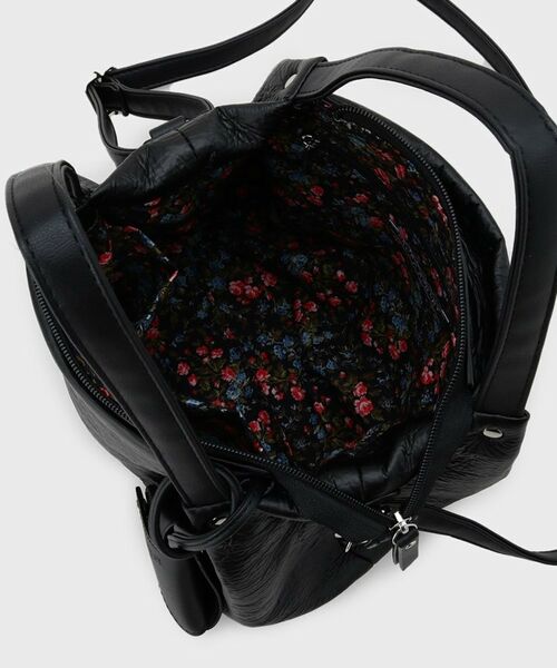 LAURA ASHLEY / ローラ アシュレイ トートバッグ | コインケース付き 裏地柄ソフトトート | 詳細15