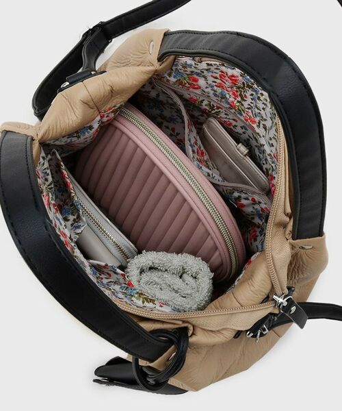 LAURA ASHLEY / ローラ アシュレイ トートバッグ | コインケース付き 裏地柄ソフトトート | 詳細17