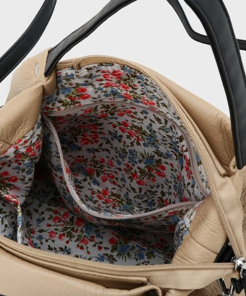 LAURA ASHLEY / ローラ アシュレイ トートバッグ | コインケース付き 裏地柄ソフトトート | 詳細18