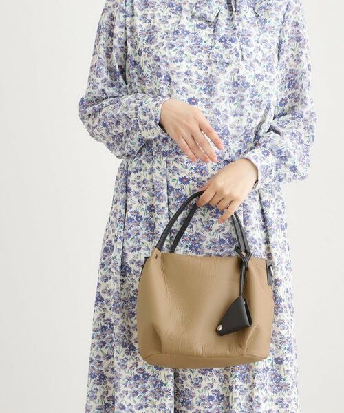 LAURA ASHLEY / ローラ アシュレイ トートバッグ | コインケース付き 裏地柄ソフトトート | 詳細6